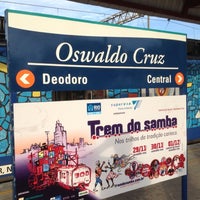 Photo taken at SuperVia - Estação Oswaldo Cruz by NEWTON on 12/1/2012