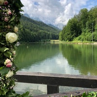Photo taken at Riessersee Hotel Resort by Farah Khalid on 7/14/2019