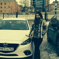 Photo taken at &amp;quot;БЦР Моторс&amp;quot; Mazda by Яна Д. on 3/1/2014