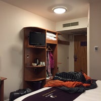 Photo taken at Premier Inn London Hanger Lane by Ireen H. on 12/27/2016