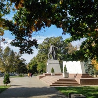 Photo taken at Монумент Советским воинам освободителям Краснодара by Екатерина on 10/28/2017