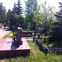 Photo taken at Самосыровское кладбище by Ekaterina S. on 5/19/2013