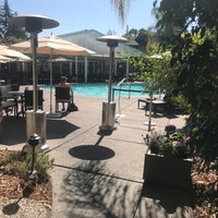 Photo taken at Dinah&amp;#39;s Poolside Restaurant by Delyn S. on 8/24/2018