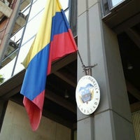 Photo taken at Embajada de Colombia by Erika H. on 4/15/2013