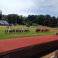 Photo taken at West Seattle Stadium by Kristine S. on 6/22/2014