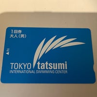 Photo taken at Tokyo Tatsumi International Swimming Center by Takeshi A. on 1/12/2023