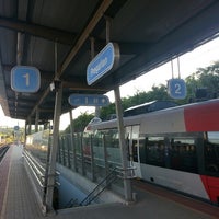 Photo taken at Bahnhof Pregarten by Wolfgang H. on 6/13/2013