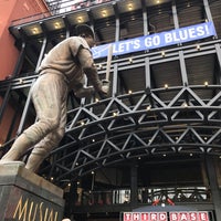 Photo taken at Stan Musial Statue at Busch Stadium by Paul P. on 6/27/2019
