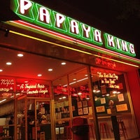 Photo taken at Papaya King by Angeli d. on 5/25/2013