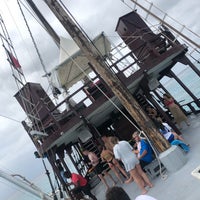 Photo taken at Jolly Roger - Dock Side by Whitney G. on 3/8/2019