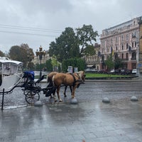 Photo taken at Halytska Square by Waad✨ on 9/19/2021