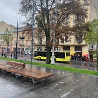 Photo taken at Halytska Square by Waad✨ on 9/19/2021