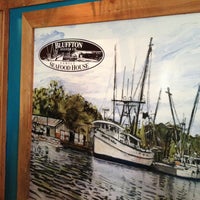 Photo taken at Bluffton Family Seafood House by Gloria W. on 4/26/2013