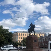 Photo taken at Памятник Великому князю Олегу Рязанскому by Ira S. on 7/20/2019
