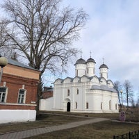 Photo taken at Ризоположенский женский монастырь by Ira S. on 3/9/2020