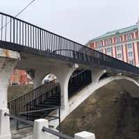Photo taken at Пешеходный мост к Никольской башне by Ira S. on 3/8/2020