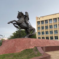 Photo taken at Памятник Евпатию Коловрату by Ira S. on 7/20/2019