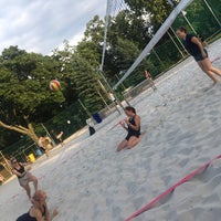 Photo taken at Beach volleyball Mrázovka by Bereniké R. on 7/24/2020