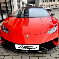 Photo taken at Lamborghini Praha-Smíchov by Bereniké R. on 10/16/2020
