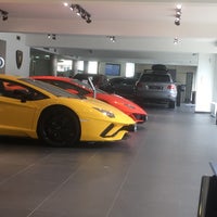 Photo taken at Lamborghini Praha-Smíchov by Bereniké R. on 5/4/2020