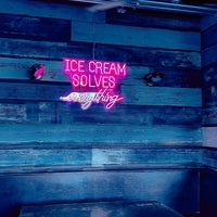 Photo taken at Crank &amp;amp; Boom Ice Cream Lounge by Salman 🐋 on 5/5/2023