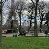 Photo taken at Aire de jeux des Jardins du Trocadéro by Ghady A. on 1/29/2020