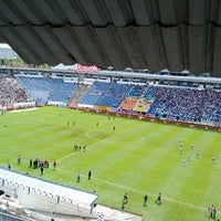 Photo taken at Estadio cuauhtemoc Puebla by Toñö Öröpeza G. on 7/21/2013