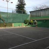 Photo taken at Quadra De Tennis Cornejo by Gabriel G. on 7/12/2013
