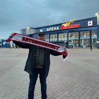 Photo taken at Арена «Металлург» by Владислав К. on 10/2/2021