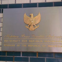 Photo taken at Botschaft der Republik Indonesien | Indonesian Embassy by Dody S. on 5/5/2013