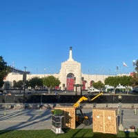 Photo taken at Los Angeles Memorial Coliseum by Kyle M. on 10/20/2023