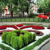 Photo taken at Площадь Свободы by Denis L. on 7/24/2013