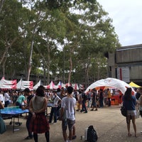 Photo taken at Macquarie University Central Courtyard by Feisal F. on 2/23/2015
