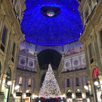 Photo taken at Galleria Vittorio Emanuele II by Elena N. on 1/13/2018