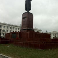 Photo taken at Памятник В.И. Ленину by Марат К. on 4/22/2013