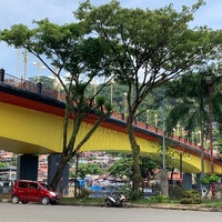 Photo taken at Siti Nurbaya Bridge by Rina A. on 3/19/2023