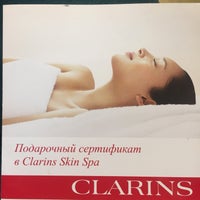 Photo taken at Clarins Skin Spa by Irina Z. on 1/3/2017