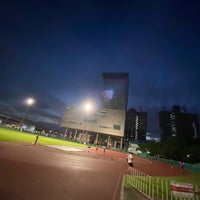 Photo taken at Hua Mak Sports Complex by FOST H. on 9/17/2021