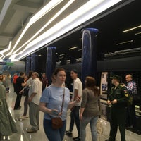 Photo taken at metro Zenit by Екатерина Я. on 5/13/2018