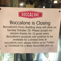 Photo taken at Boccalone Salumeria by Andrew W. on 10/29/2017