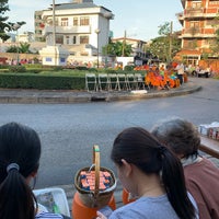 Photo taken at วงเวียนเสาธง หมู่บ้านพิบูลวัฒนา by PoP O. on 1/1/2019