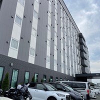 Photo taken at Hotel Route Inn Shinshiro by VTR1000F_FS on 8/20/2022