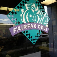 Photo taken at Fairfax Deli by Kevin K. on 11/28/2012