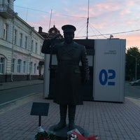Photo taken at Памятник Николаю Платоновичу Путинцеву by Марк Р. on 7/31/2014