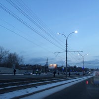 Photo taken at Мост через Барнаулку by Дмитрий Д. on 12/3/2013
