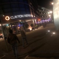 Photo taken at The Clayton Hotel by Matthew A. on 10/4/2019