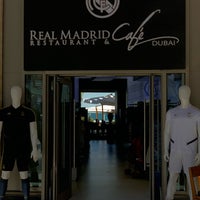 Photo taken at Real Madrid Cafe by A A A on 1/17/2020