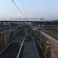 Photo taken at VR Helsinki Autojuna-asema by Timo A. on 3/28/2016