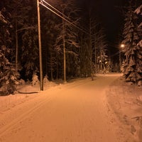 Photo taken at Mustavuori by Timo A. on 2/6/2019