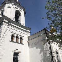 Photo taken at Храм Благовещения Пресвятой Богородицы в с. Федосьине by Ekaterina A. on 5/5/2017